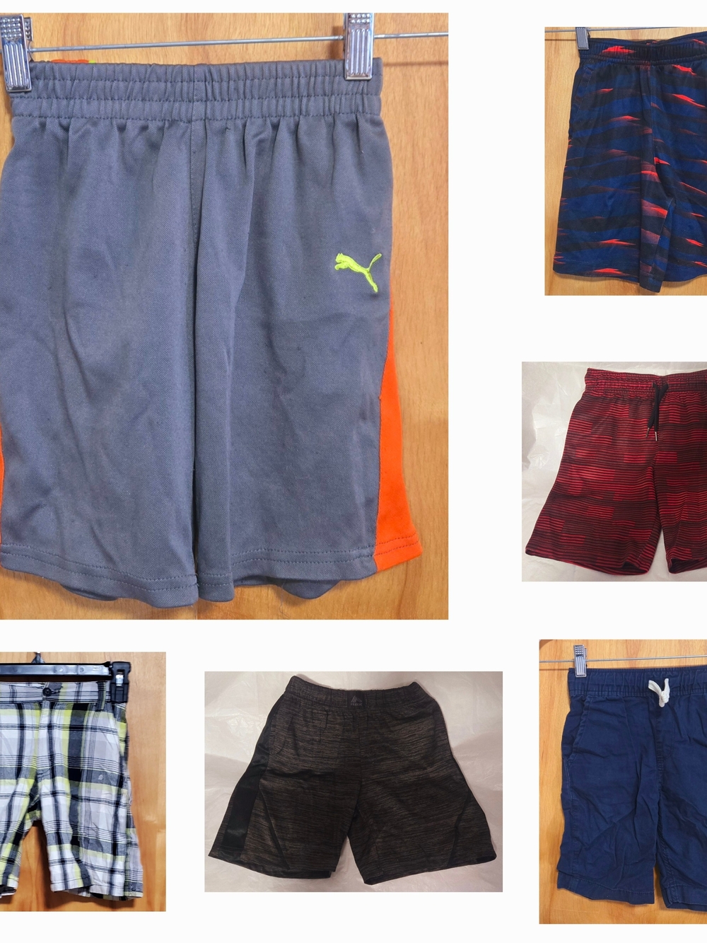 BUNDLE BOYS FASHION SHORTS 5T-6T